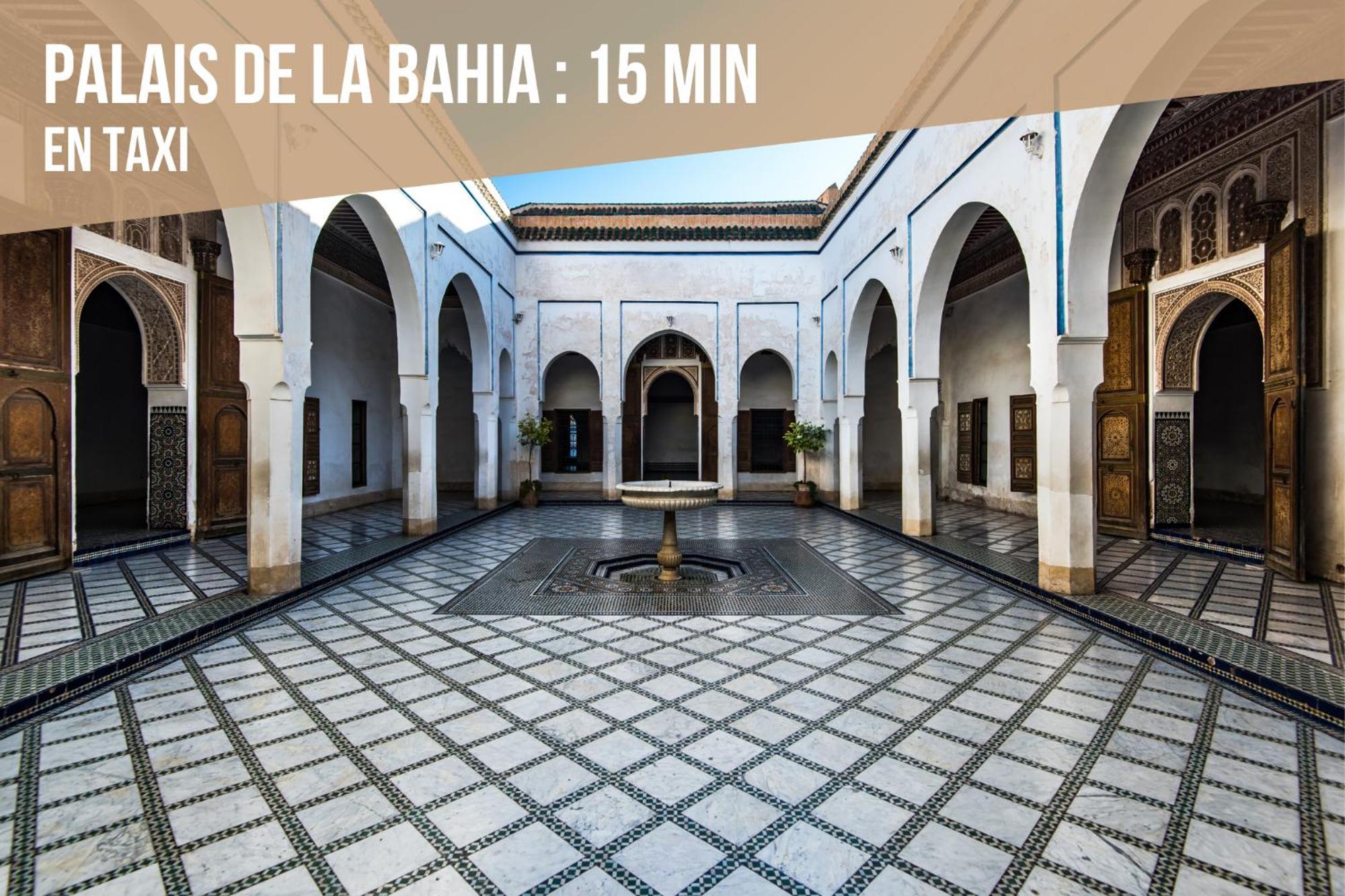 Magnifique Appartement Moderne De 2 Chambres Avec Piscine A 10 Min Du Centre De Marrakech Marrakesh Eksteriør bilde